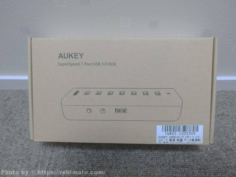 AUKEY USB3.0ハブ CB-H3　パッケージ