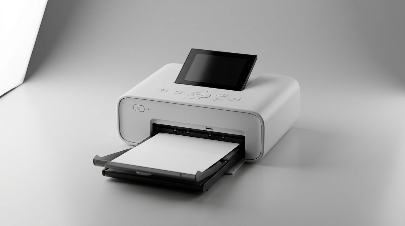 白いフォトプリンター