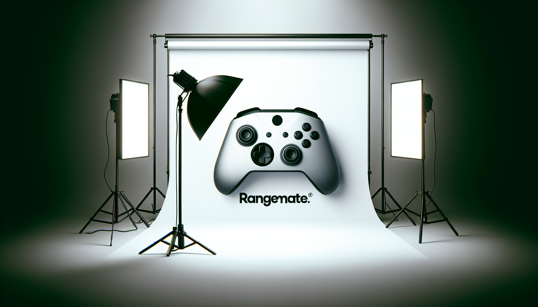 Rangenate®の銀色ゲームコントローラー