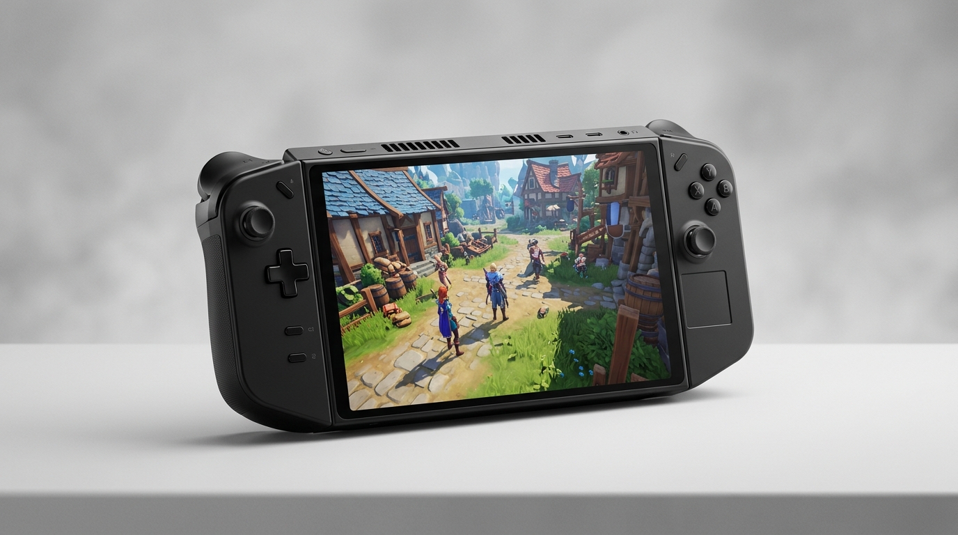 黒い携帯ゲーム機