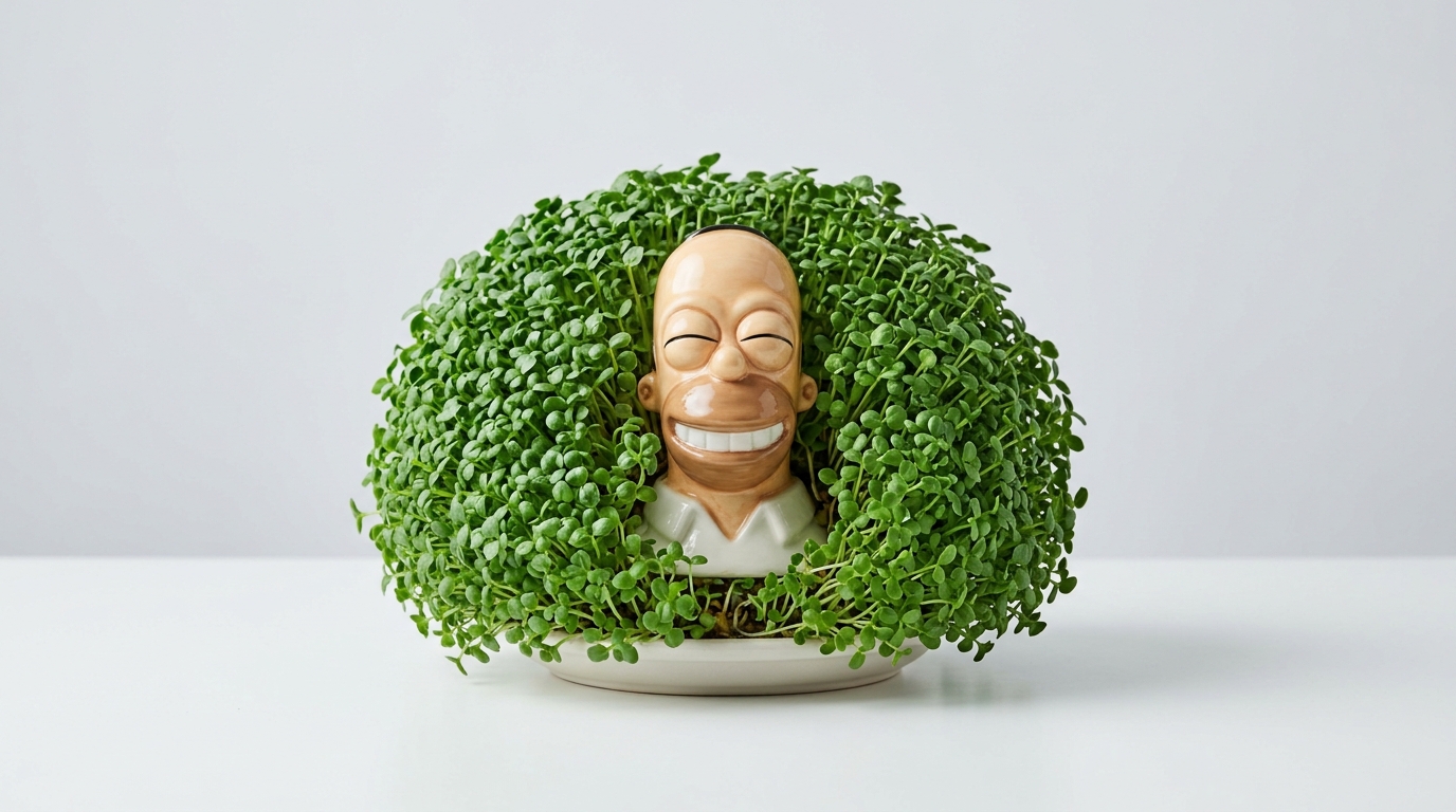 ホーマー・シンプソンの芽生え鉢