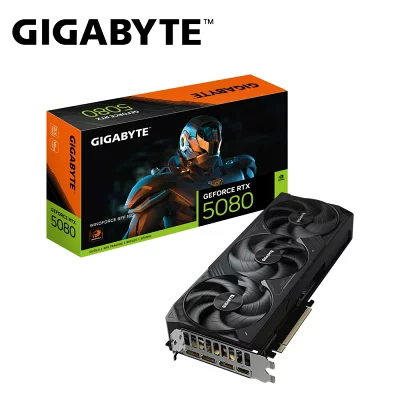GIGABYTE製RTX 5080と梱包箱