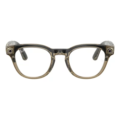 透明グレーのRay-Banスマートグラス