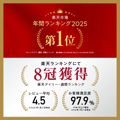 楽天ランキング1位・8冠獲得の画像