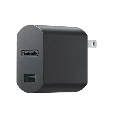 黒いNintendo USB充電器