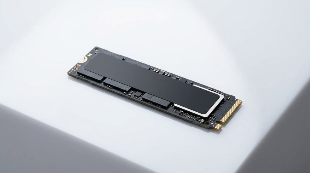 黒いM.2 SSD