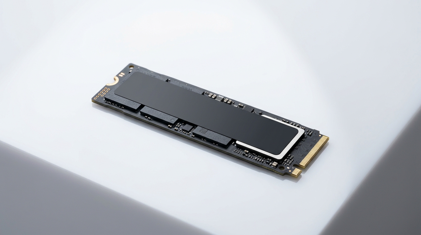 黒いM.2 SSD